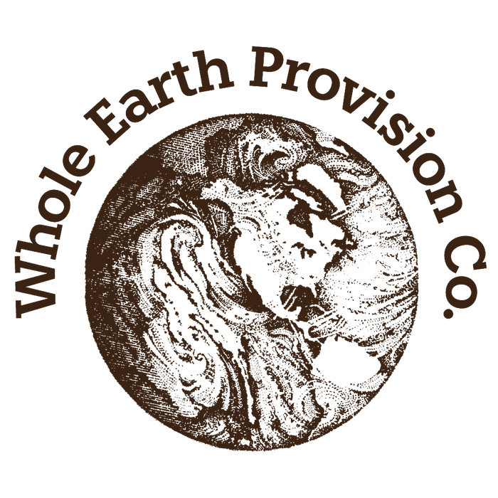Whole Earth Provision Co Logo Brown