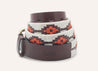 a Zilker Belts ATX Dark belt with an orange and brown pattern.