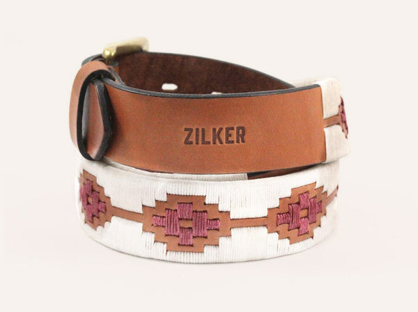 小物 Vintage Native l Leather Belt Native American Colorful Very Intricate Inlay Vintage