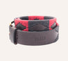 A Raider belt with the word Zilker on it.