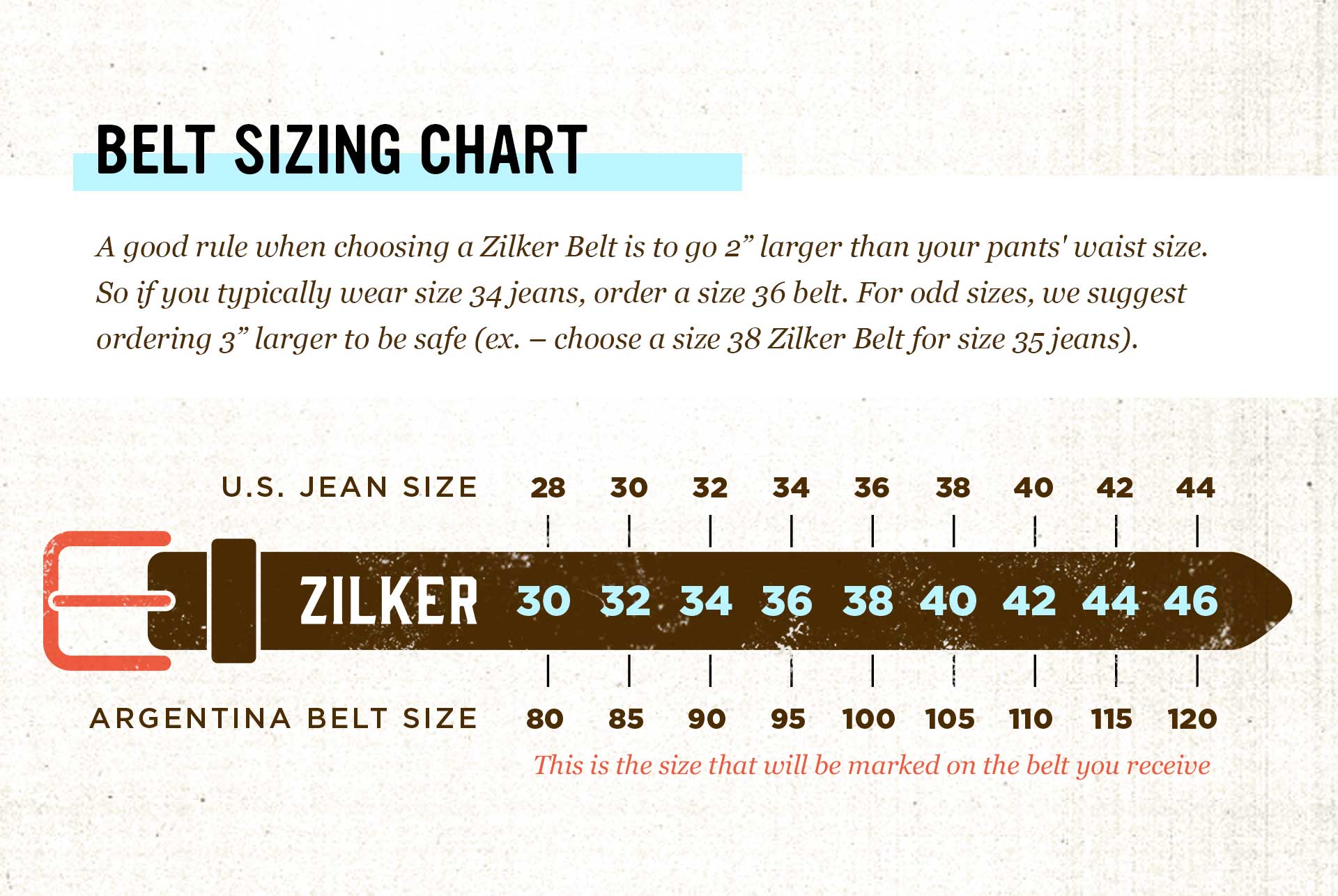 Belt Size Chart: How To Choose Belt Sizes & Buy Belts That Fit Based On  Your Pant Waist Size 